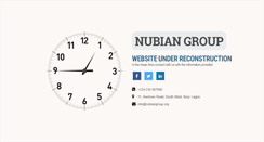 Desktop Screenshot of nubiangroup.org